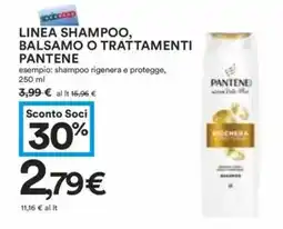 Coop Linea shampoo, balsamo o trattamenti PANTENE offerta
