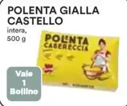 Coop Polenta gialla castello offerta