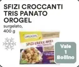 Coop Sfizi croccanti tris panato OROGEL offerta