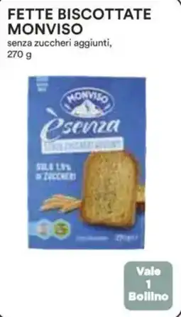Coop Fette biscottate MONVISO offerta