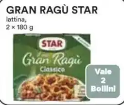 Coop Gran ragù STAR offerta