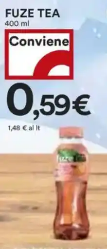 Coop Fuze tea offerta