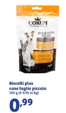 In'S Mercato Biscotti plus cane taglia piccola CORUM offerta