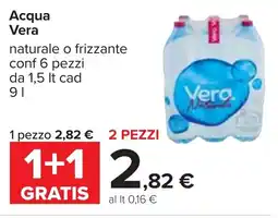 Carrefour Acqua VERA offerta