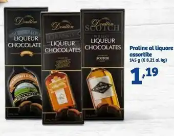 Praline al liquore