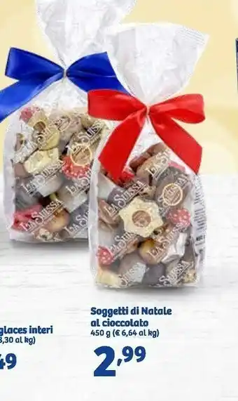 In'S Mercato Soggetti di natale al cioccolato offerta