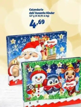 In'S Mercato Calendario dell'avvento kinder offerta