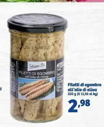 In'S Mercato Filetti di sgombro offerta