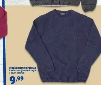 In'S Mercato Maglia uomo girocollo offerta