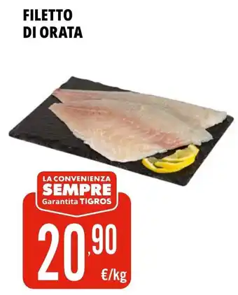 Tigros Filetto di orata offerta