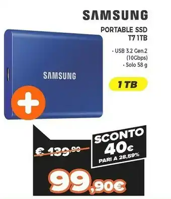 Expert Portable ssd t7 1tb offerta