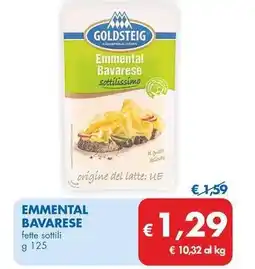 MD Discount Emmental bavarese fette sottili offerta