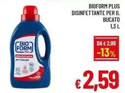 A&O Bioform plus disinfettante per il bucato offerta