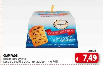 Deco Supermercati Dolce con uvetta senza canditi e zuccheri aggiunti offerta