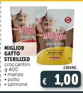 Deco Supermercati Cibo per gatti offerta