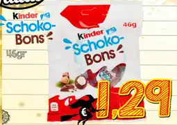 Il Genio Supermercato Kinder schoko- bons offerta