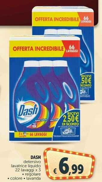 Deco Supermercati Detersivo lavatrice liquido offerta