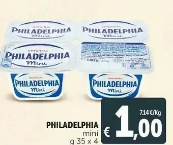 Deco Supermercati Mondelez - mini philadelphia 140 g(ml) offerta