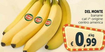 Deco Supermercati Banane offerta