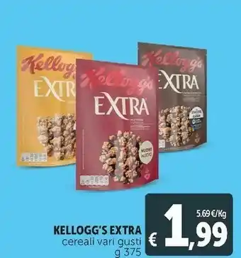 Deco Supermercati Kellogg's extra cereali offerta
