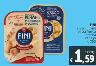 Deco Supermercati Fini le selezioni - tortellini prosciutto crudo e parmigiano reggiano 250 g(ml) offerta