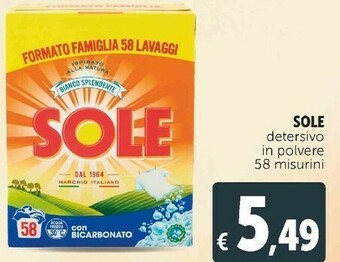 Deco Supermercati Detersivo in polvere offerta