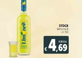 Deco Supermercati Stock - limoncè amaro d'erbe e limoni 500 g(ml) offerta