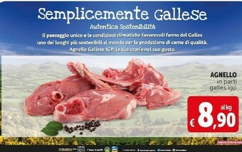 Deco Supermercati Agnello offerta