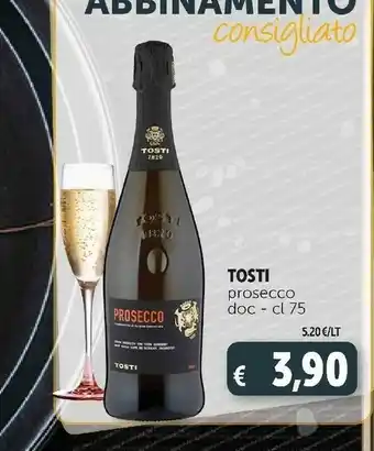 Deco Supermercati Prosecco doc extra dry italia 750 g(ml) offerta