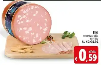 Deco Supermercati Mortadella emilia offerta