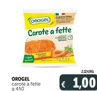 Deco Supermercati Carote a fette i vegetali offerta