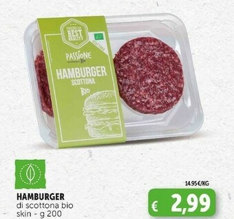Deco Supermercati Hamburger offerta