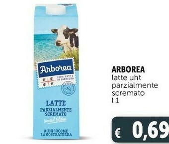 Deco Supermercati Latte parzialmente scremato offerta
