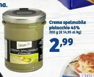 Crema spalmabile al pistacchio 200 g(ml)