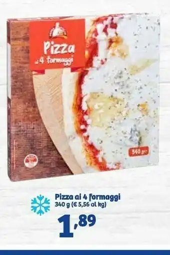 In'S Mercato Pizza ai quattro formaggi ristorante 340 g(ml) offerta