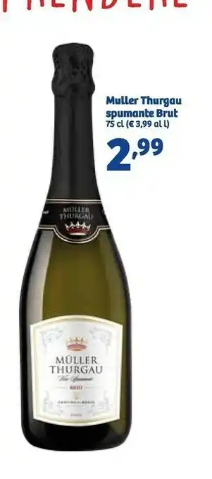 In'S Mercato Muller thurgau spumante brut offerta