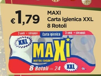 Mister Risparmio Carta igienica offerta