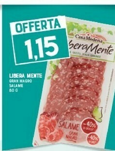 Salame gran magro 80 g(ml)