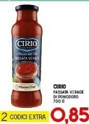 Gran Risparmio Passata di pomodoro offerta