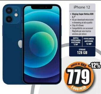Unieuro Iphone 12 offerta