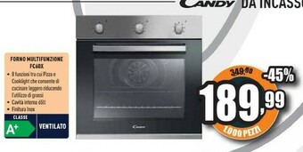 Unieuro Forno multifunzione fc60x offerta