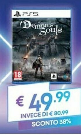Demons souls standard tedesca, inglese playstation 5