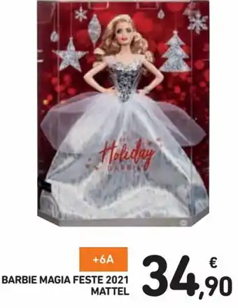 Spazio Conad Mattel Barbie Magia Feste 2021 offerta