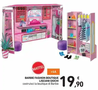 Spazio Conad Mattel Barbie Fashion Boutique Lisciani Giochi offerta