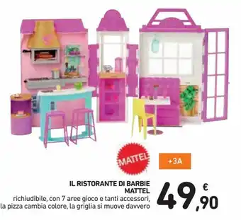 Spazio Conad Mattel Il Ristorante Di Barbie offerta