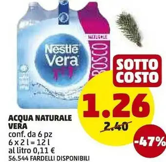 PENNY Acqua naturale 12000 ml offerta