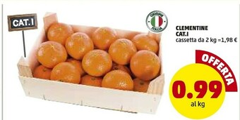 PENNY Clementine offerta