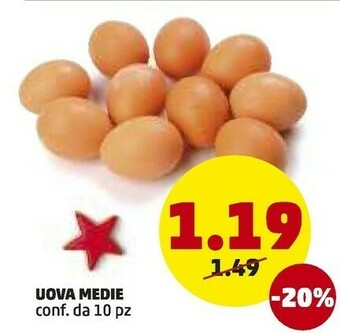 Uova medie