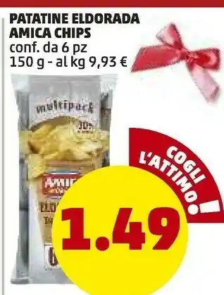 PENNY Patatine eldorada 150 g offerta