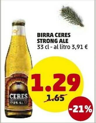PENNY Strong ale 330 g(ml) offerta